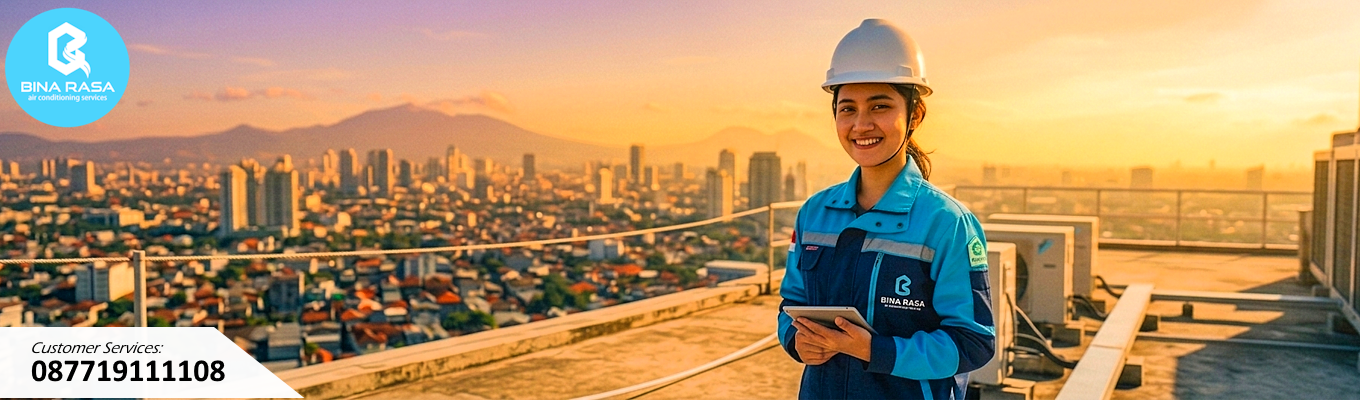 Service AC Terdekat Bogor - BINA RASA air conditioning services Banner ads slider web